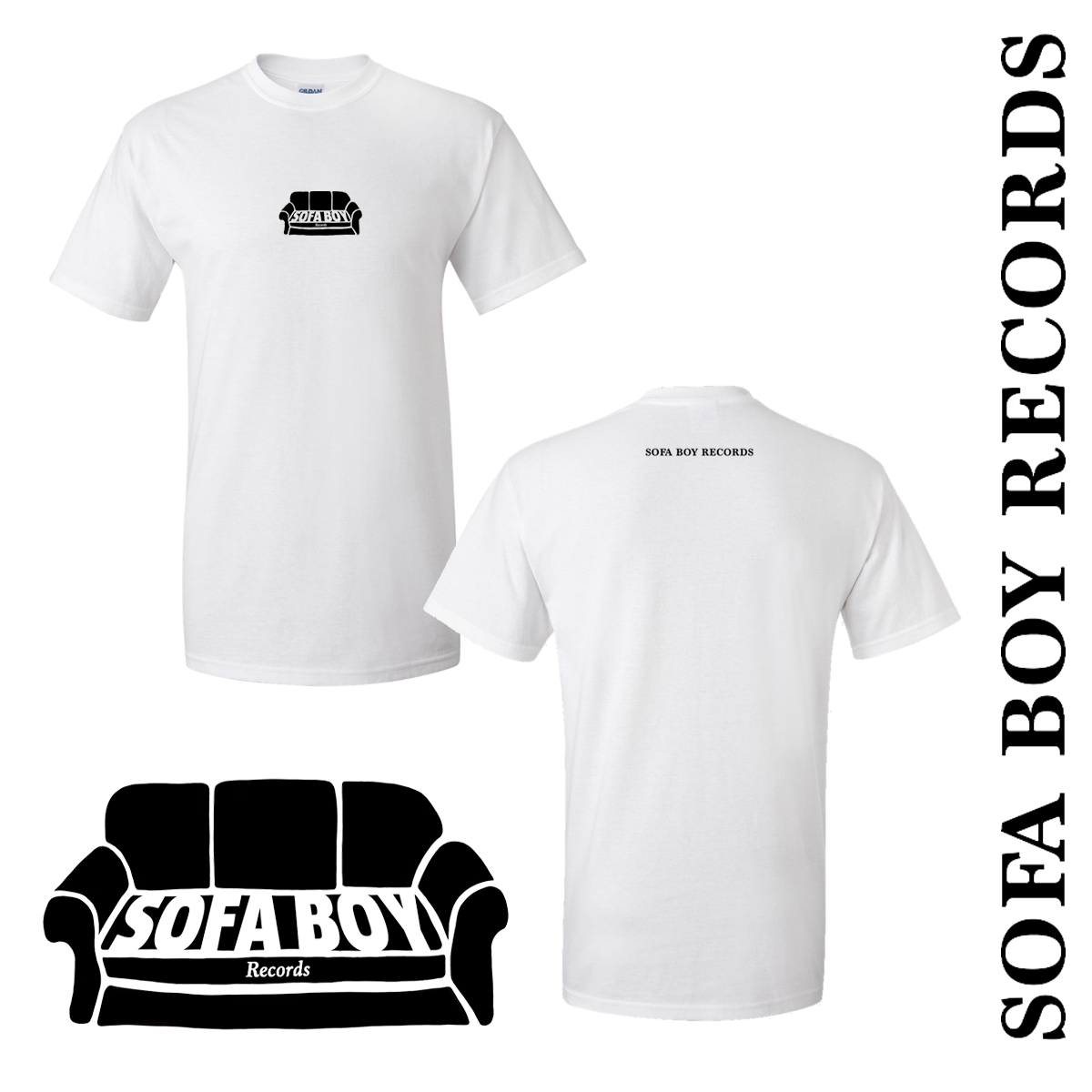 Sofa Boy Records Tee (White)
