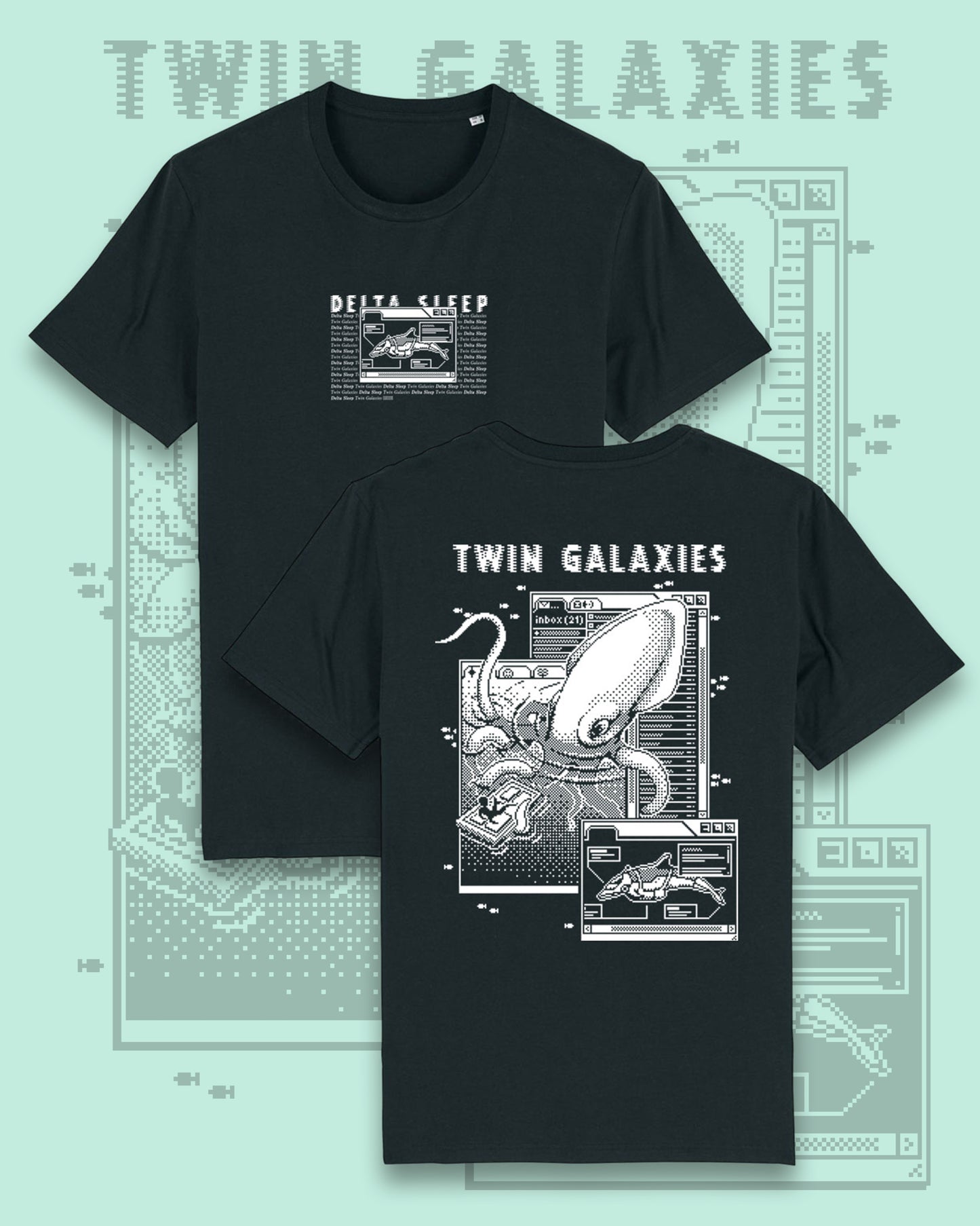 Twin Galaxies 8 Bit Album Tee