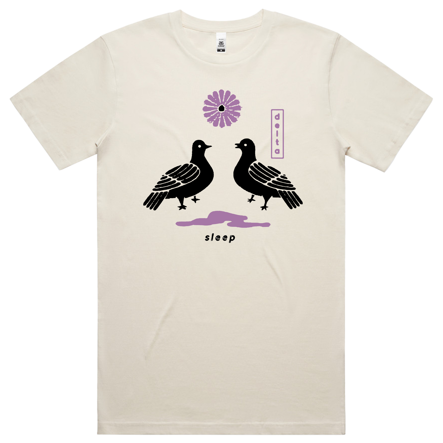 Dove From Above T-Shirt - Cream
