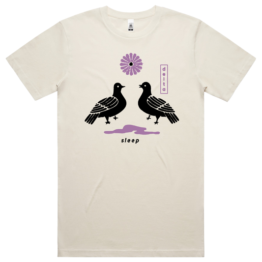 Dove From Above T-Shirt - Cream