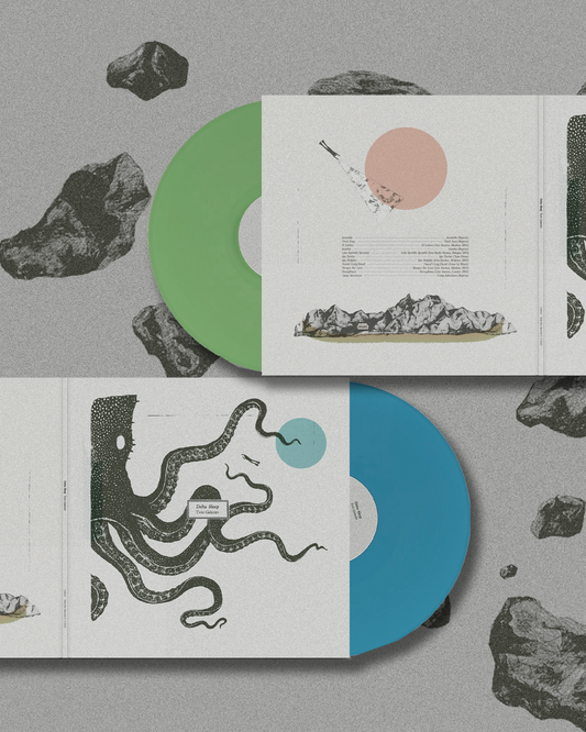TWIN GALAXIES DOUBLE GATEFOLD VINYL (GREEN/BLUE)
