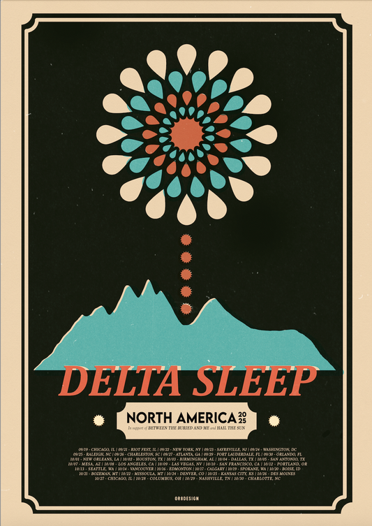 North America 2025 Tour Poster (DISCOUNTED)
