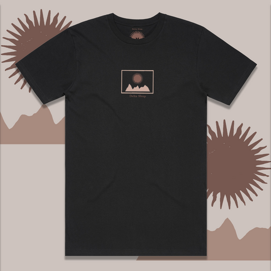 Mountain T-Shirt - Black (PREORDER)