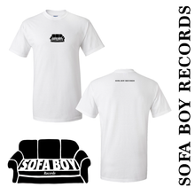 Load image into Gallery viewer, Sofa Boy Records Tee (White)
