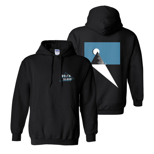 Mountain Hoodie (Blue/Black)